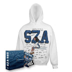 DKNT SZA SOS hand-painted graffiti Hoodie