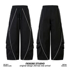 FXK Original Reflective Strip Sports Overalls Pants