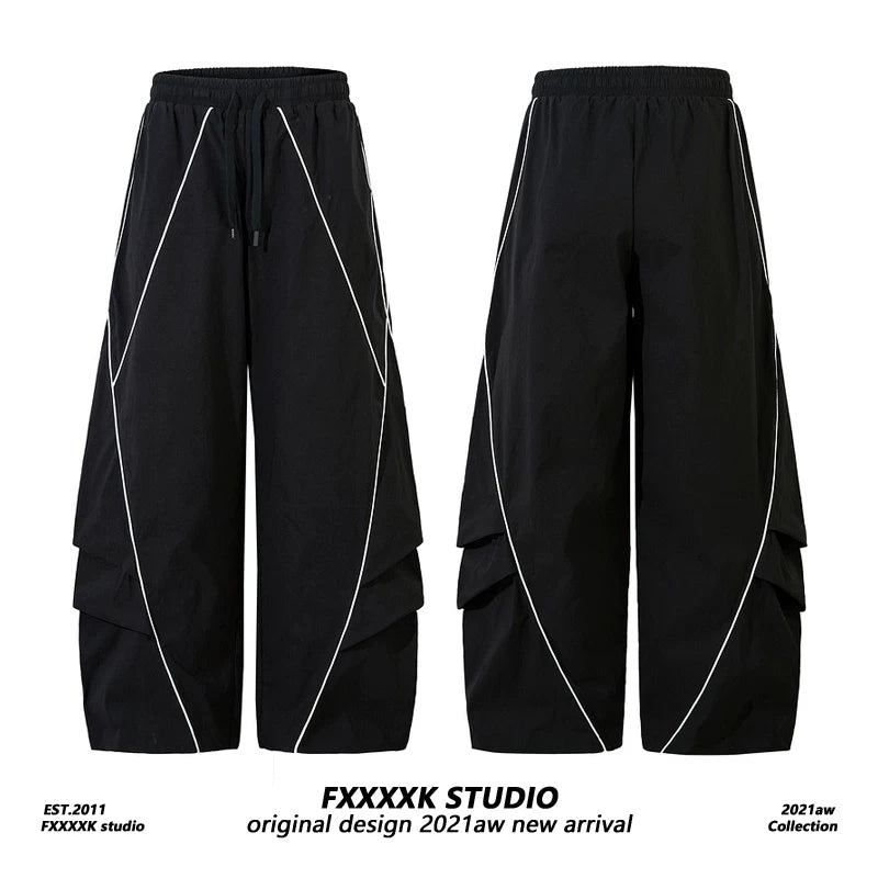 FXK Original Reflective Strip Sports Overalls Pants