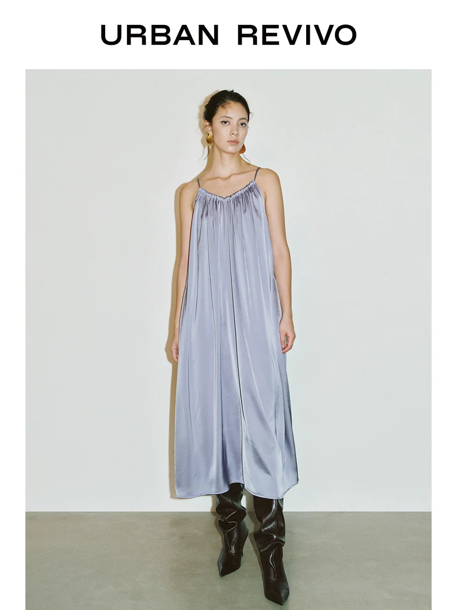 URBAN REVIVO Holiday Super Loose Dress