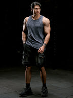 Muscle Dog Tie-Dye Sports Sleeveless Vest