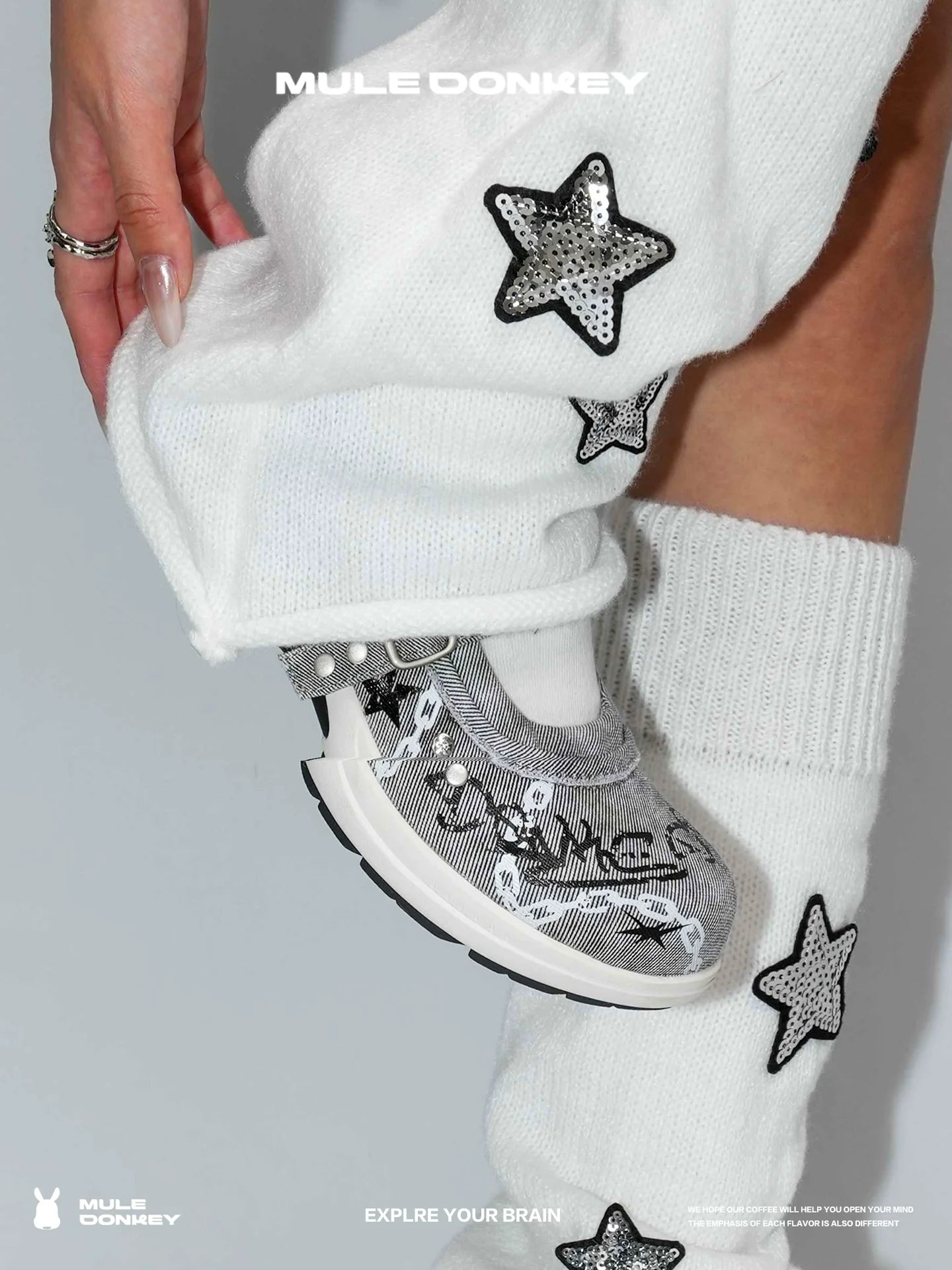 Donkey Hollow Flat Bottom Shallow Mouth Single Shoes