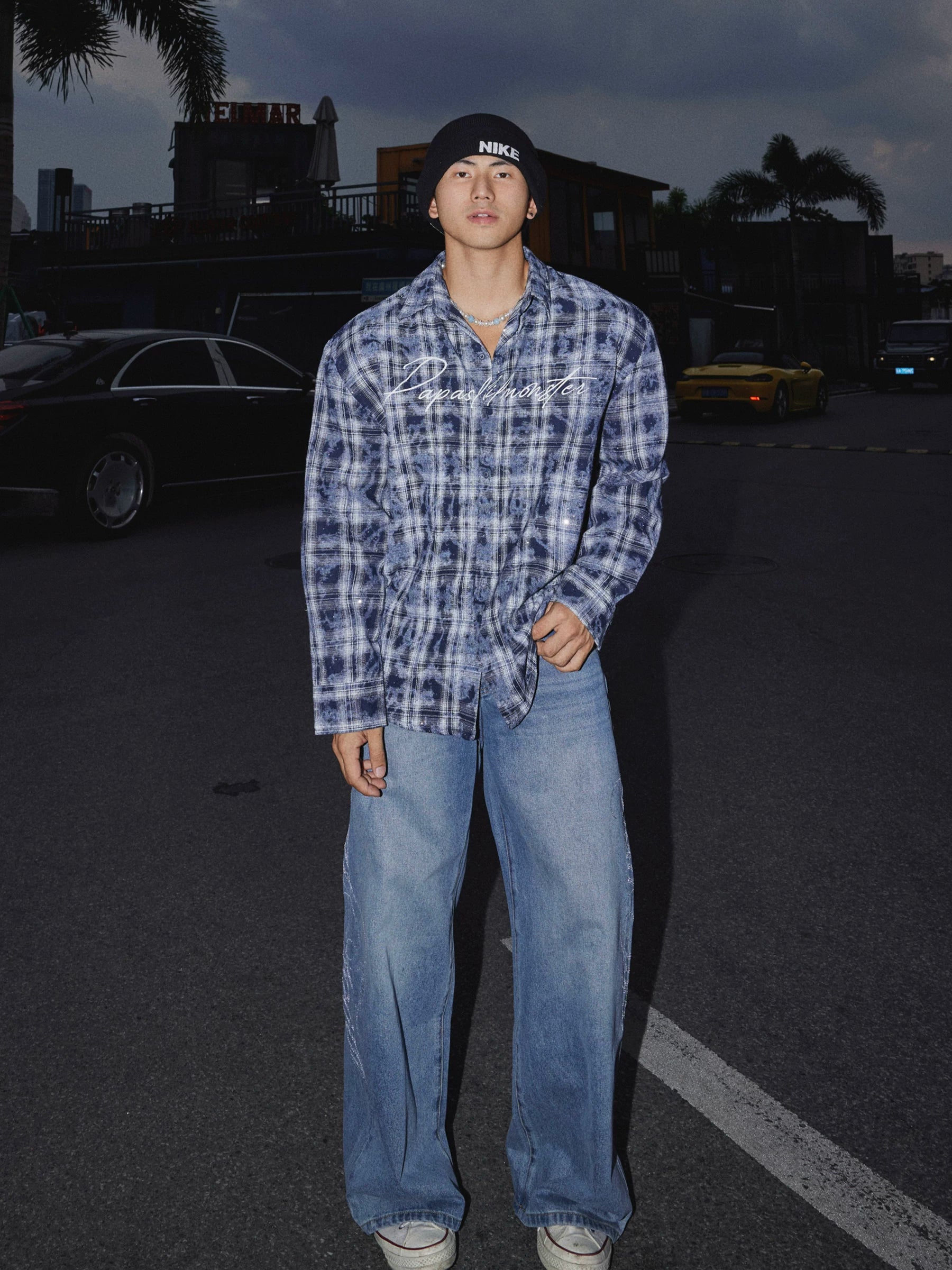 Papaslilmonster Plaid Hot Diamond Suit