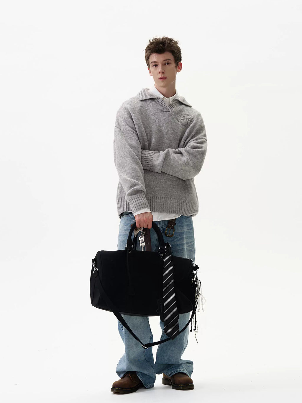 Madwitch Retro Lazy Style Long Sleeve Tee