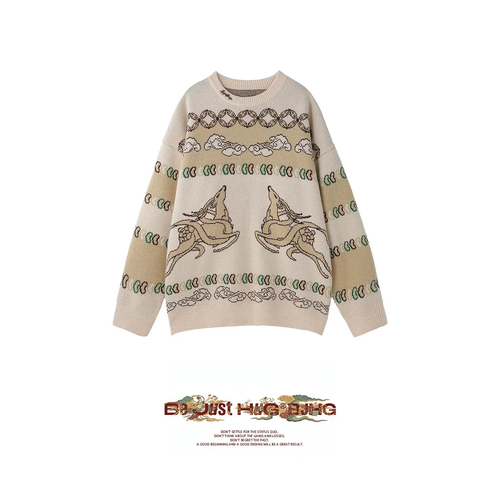 BJHG Inner Round Neck Loosesweater