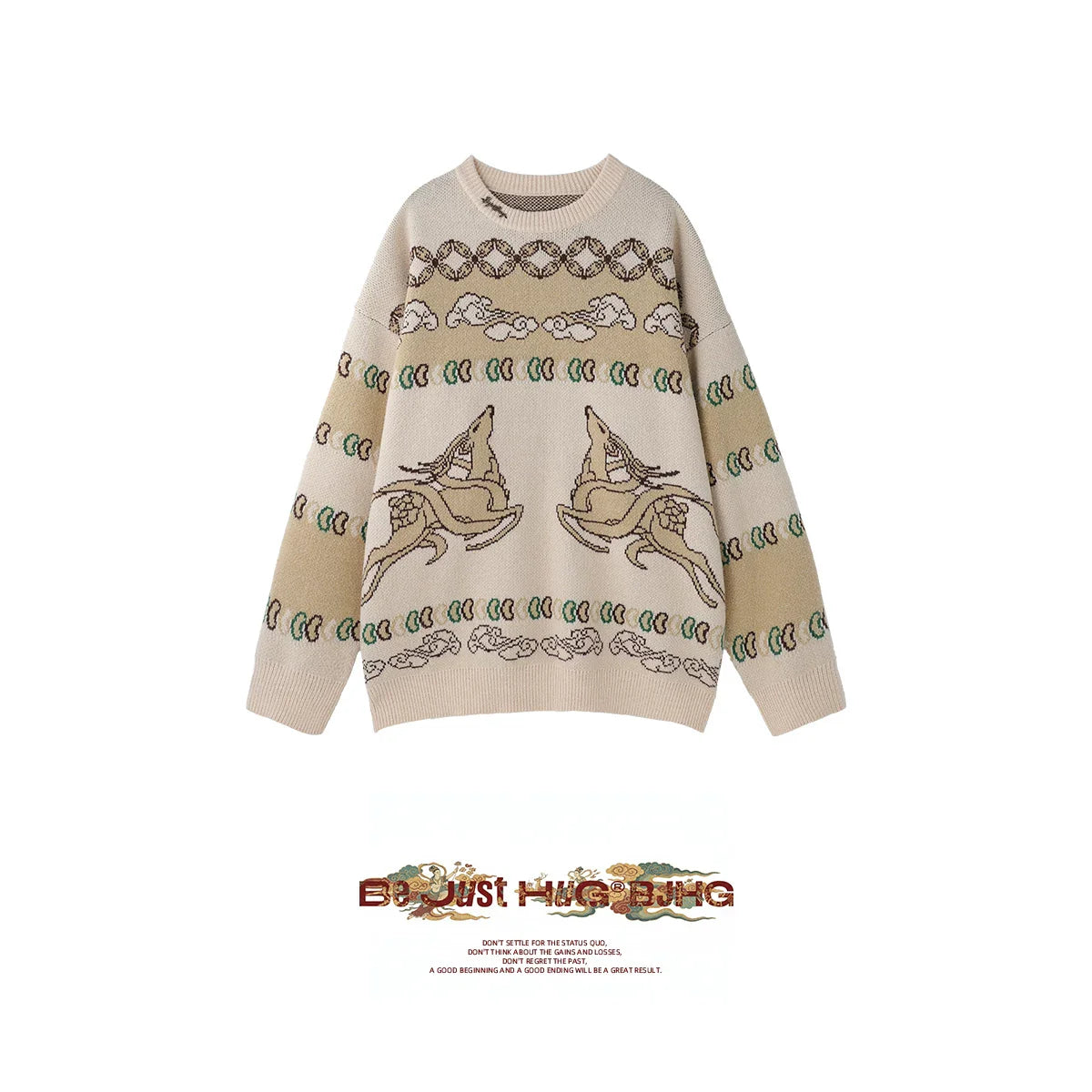 BJHG Inner Round Neck Loosesweater