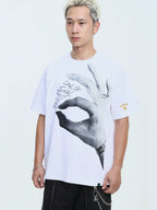 ChillHigh Crew Neck Loose Casual Tee
