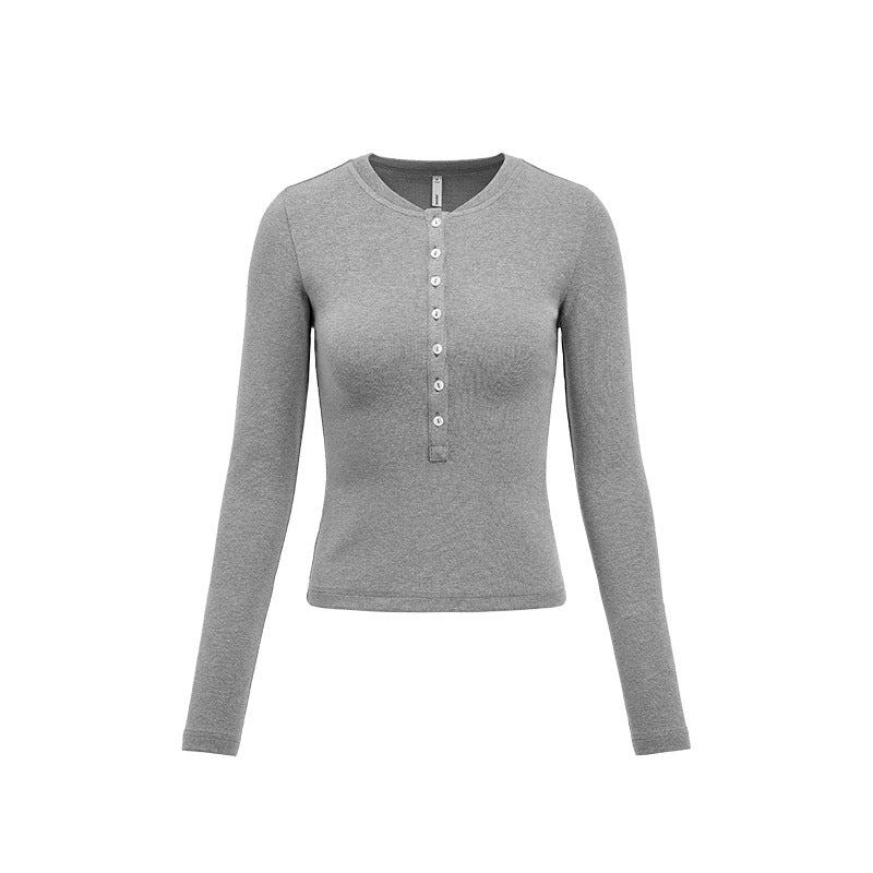 Inflation women Henly Skinny Modal Long Sleeve tee