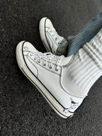 Noritake Co-Branded Hand-Painted Star Canvas Sneakers