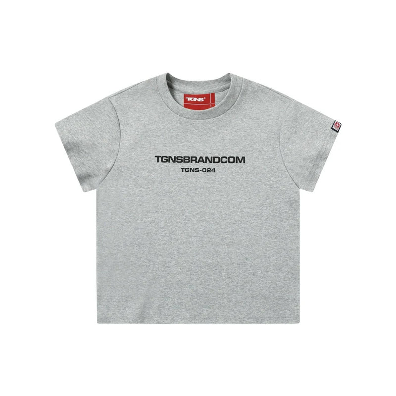 TGNS Front Shoulder Retro Slim Tee