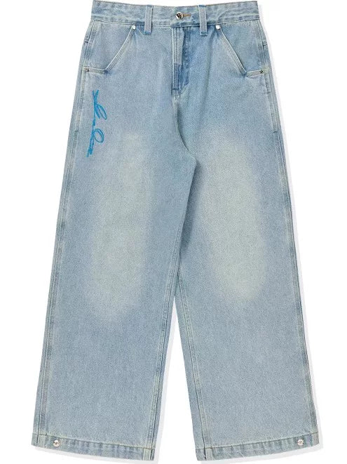 GameOne Sky Cannon Straight Washed Jeans