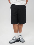 ComicTree Basic Striped Trousers Casual Shorts