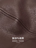 Winnie Lee Leather Beret