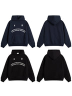 Loopsoon Chest Creative Print Casual Versatile Sweater