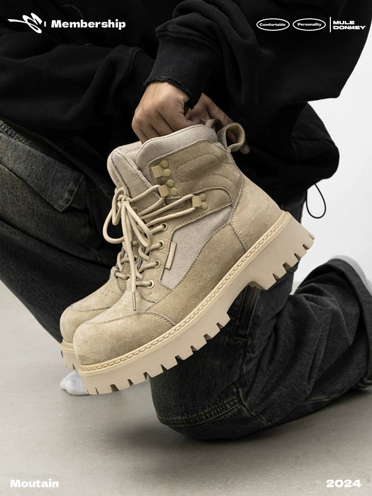 Donkey Thick Soled Martin Boots