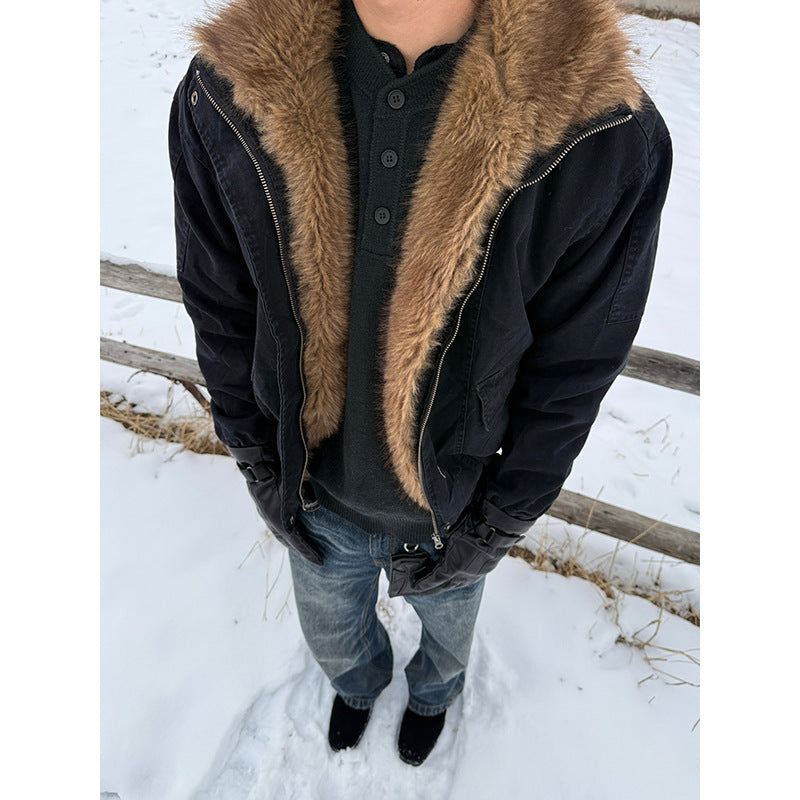 EME Inner Fleece Piled Thickened Thermal Jacket