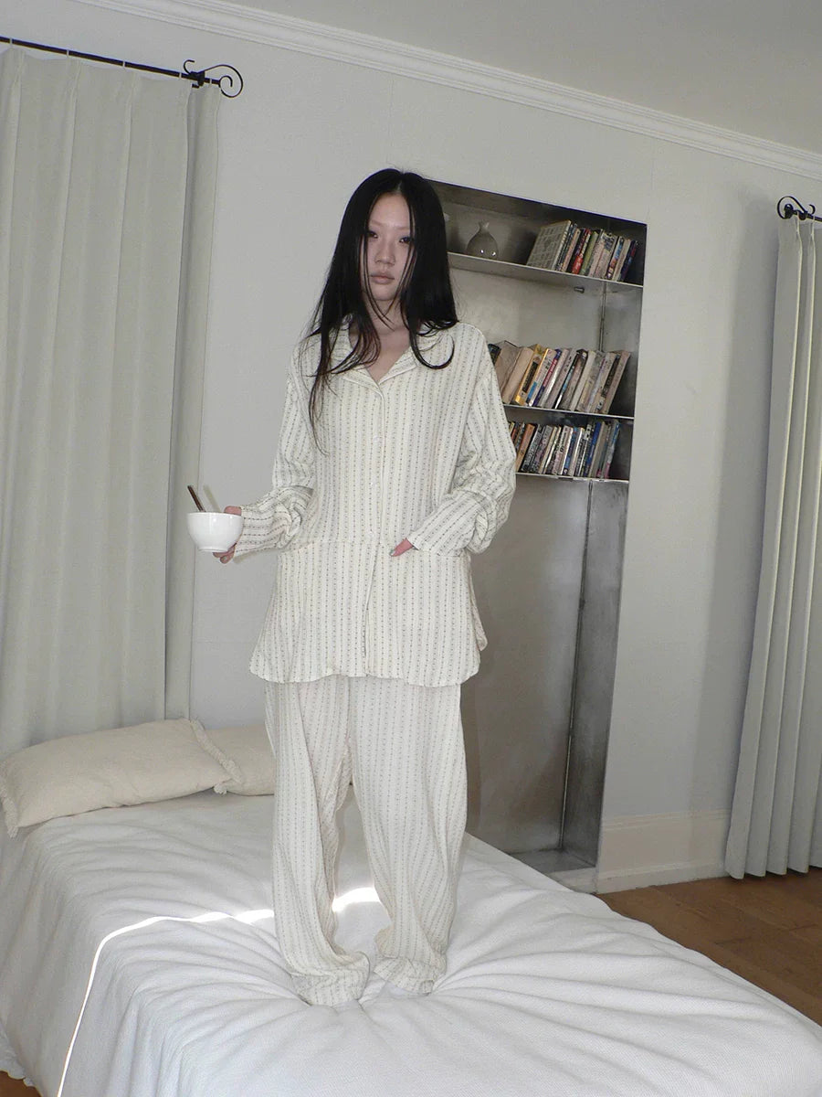 Ang: Project Star Double Yarn Comfortable Loungewear Set