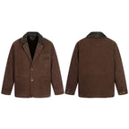 11KN Real Cowhide Lapel Jacket