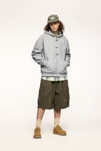 INF 410g Chinese Fleece Zipper Hoodie