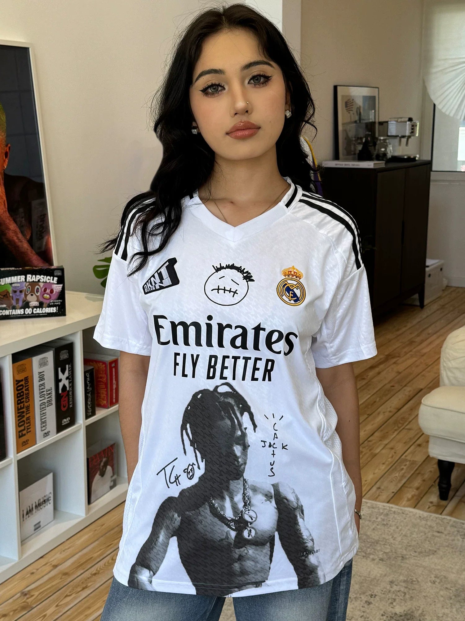 Travis Scott REMAKE vintage VIBE blokecore football jersey