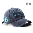Letter Embroidered Street Baseball Cap