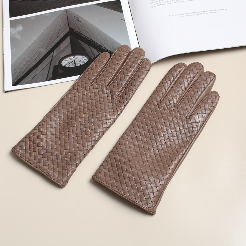 St. John's Spanish Goatskin Silk Driving Gloves