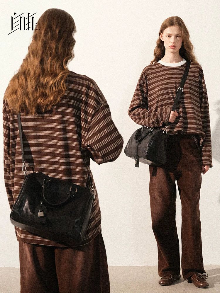 SFREEYA Boston Pillow Crossbody Bag