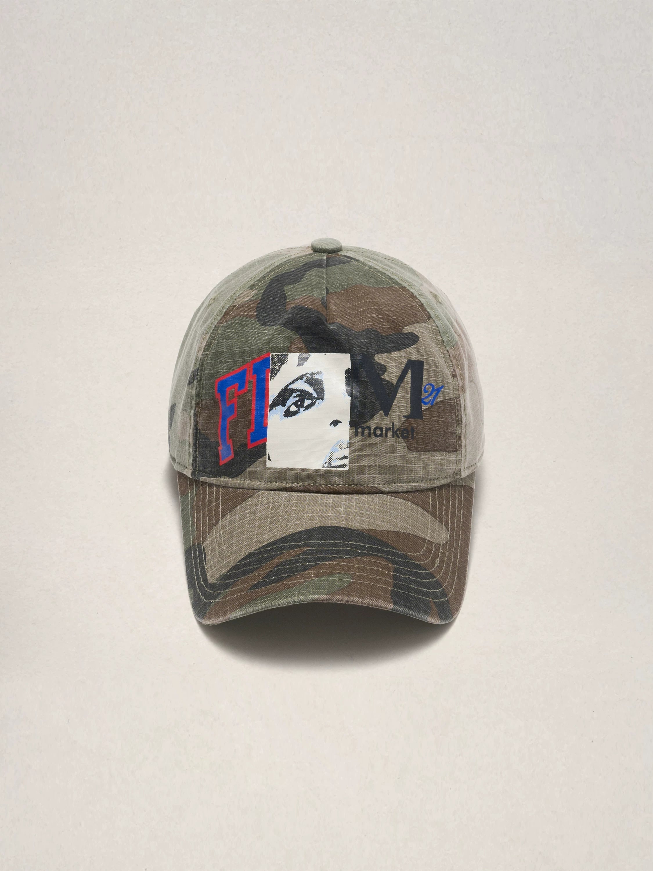 Fleamarket Heavyweight Camouflage Trucker Cap