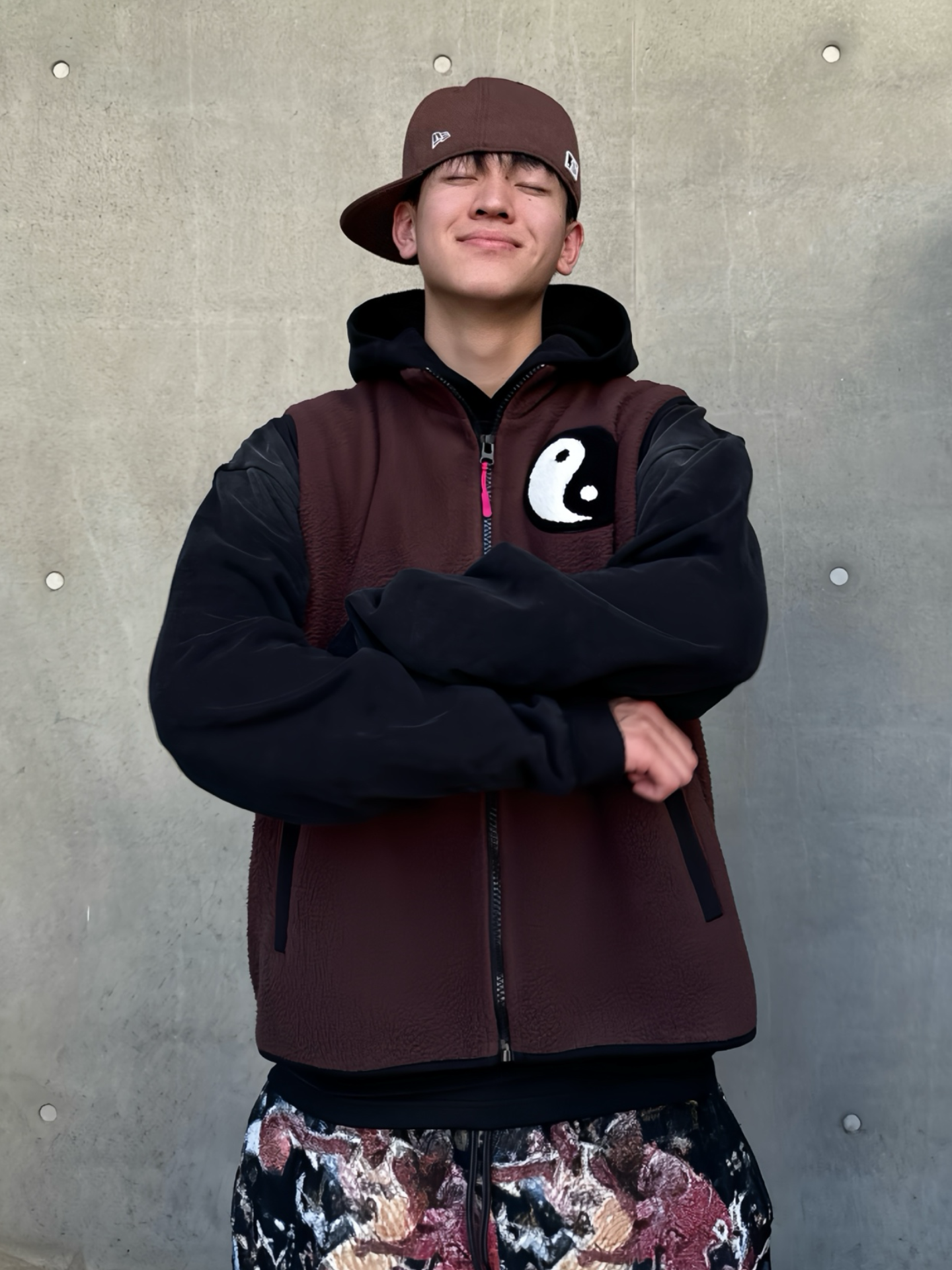 BurningDreamers Tai Chi Fleece Vest