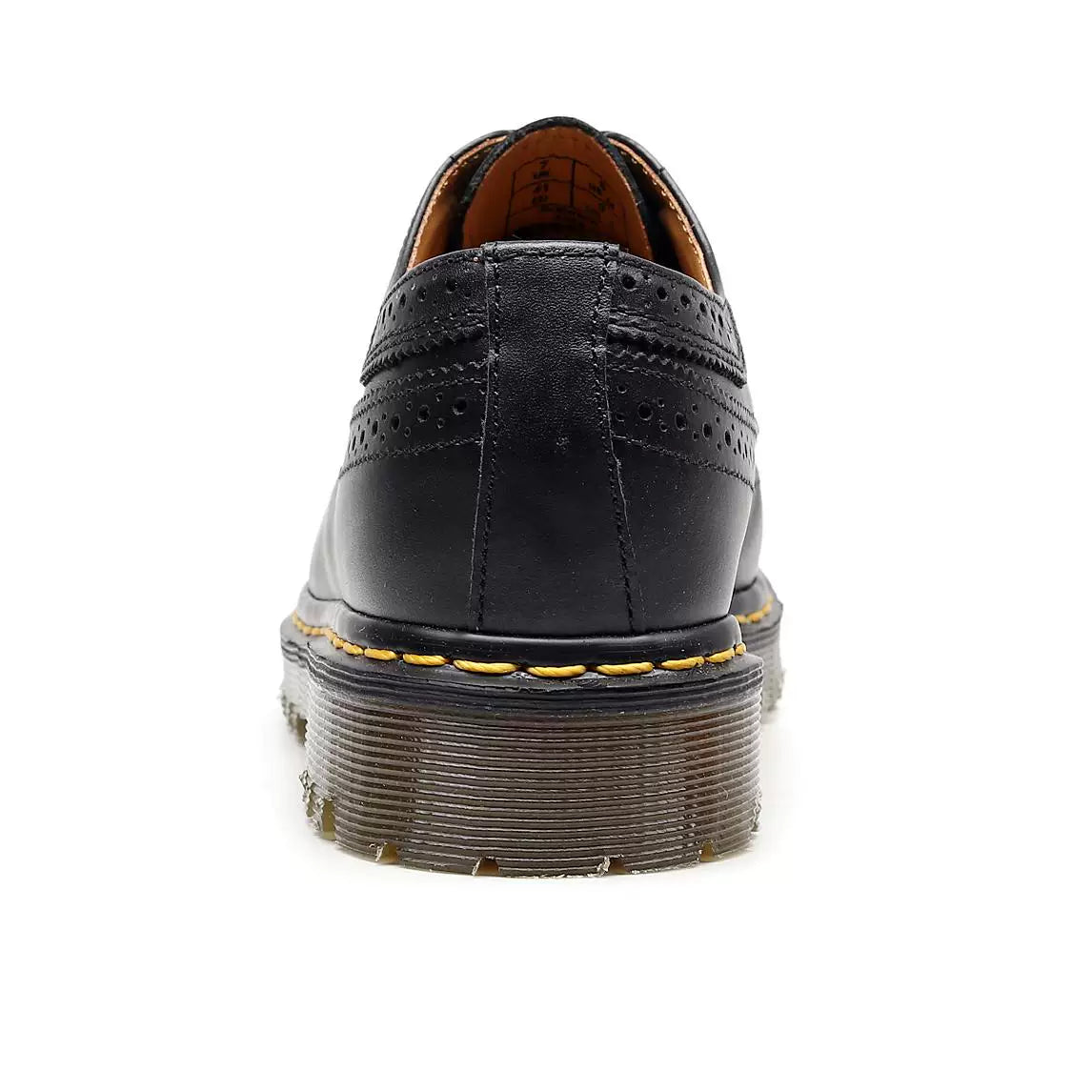Ram Era Brogue Carved Classic Black Shoes