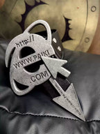 PAIKI Browser Mouse Old Metal First Layer Cowhide Belt Belt