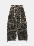 BADBLOOD American Retro Hip-Hop Wide-Leg Sweatpants