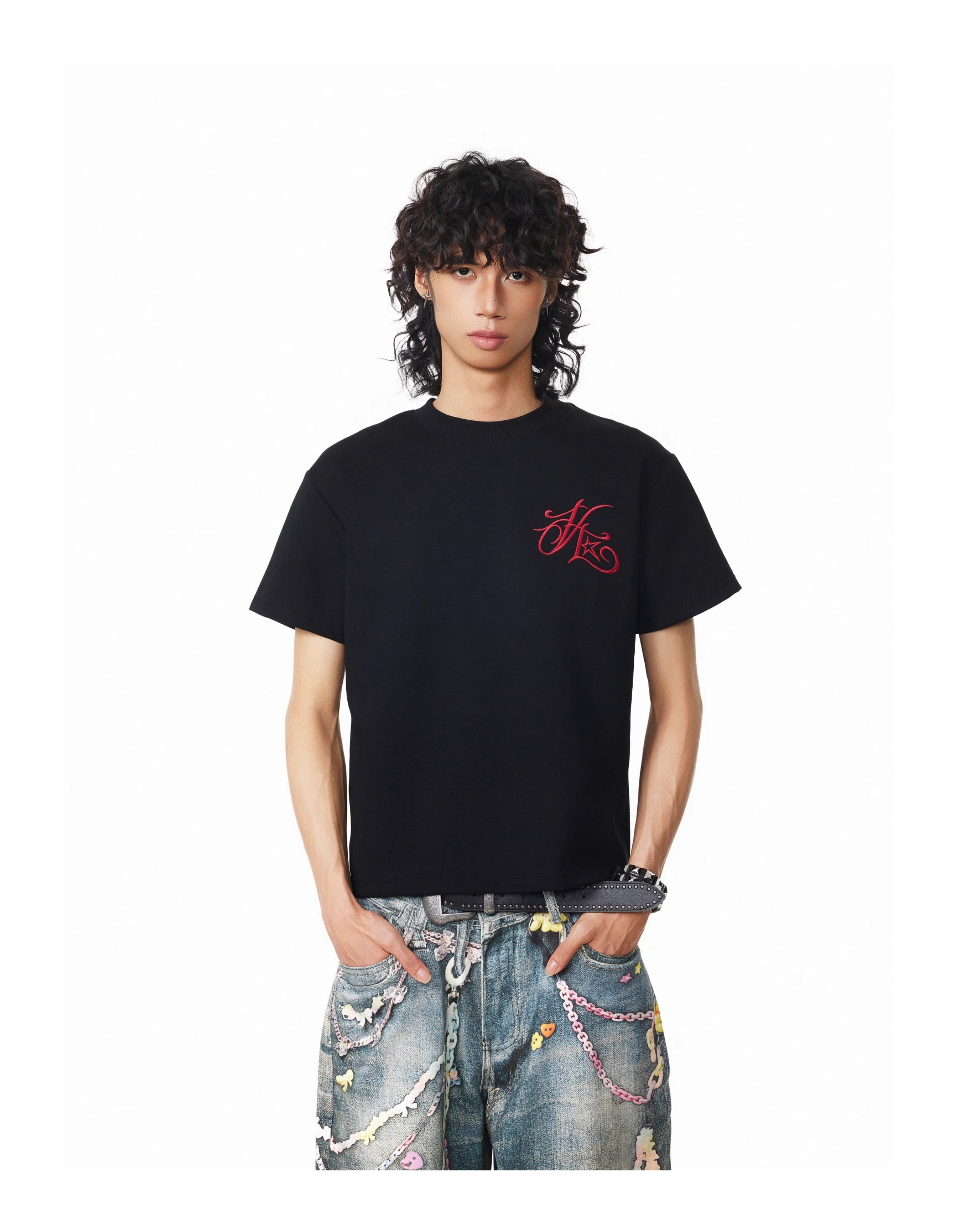 BTSG back design tee