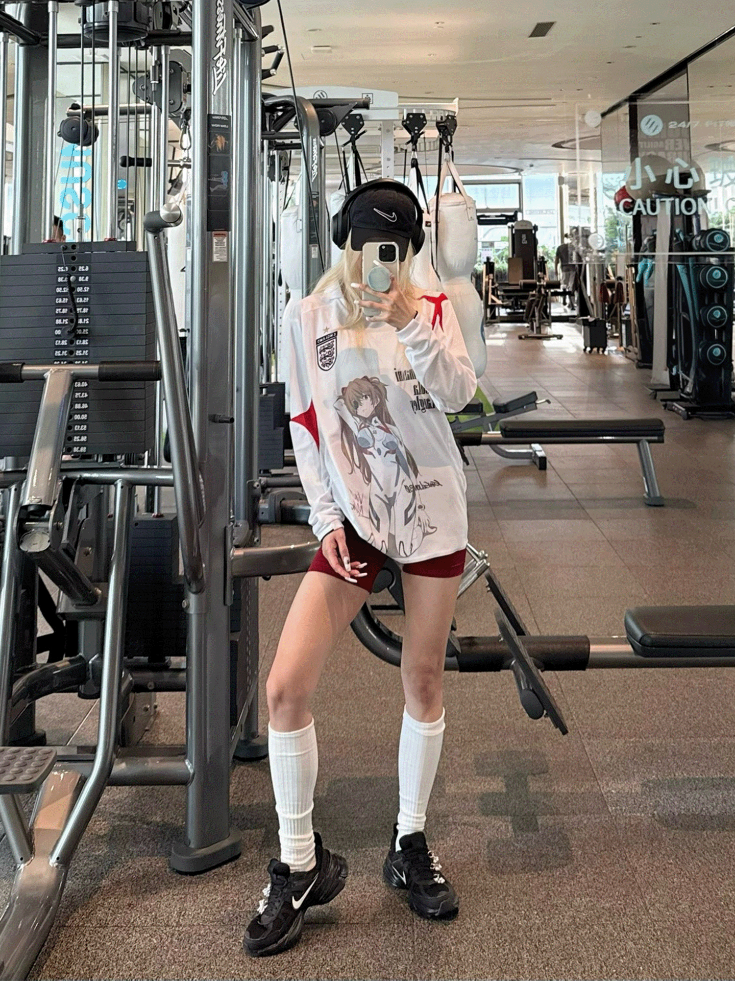 EVAporer Asuka Retro Subculture Pain Sports Uniform