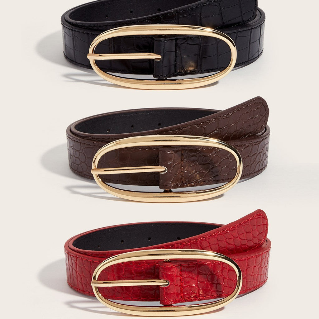 Intertek Korean Edition Decorated with Jeans Versatile Fashion Belt