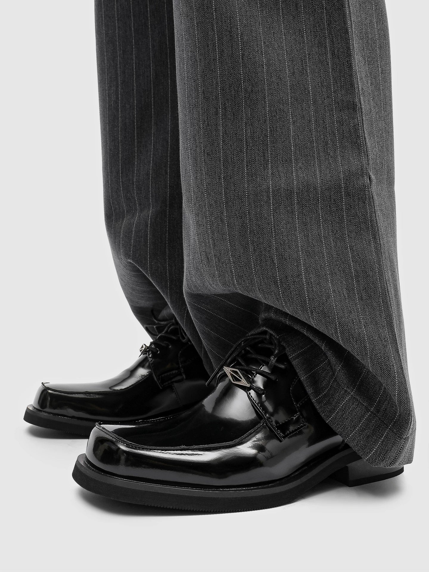 Pu Chen PUCH Solid Color Breathable Leather Shoes