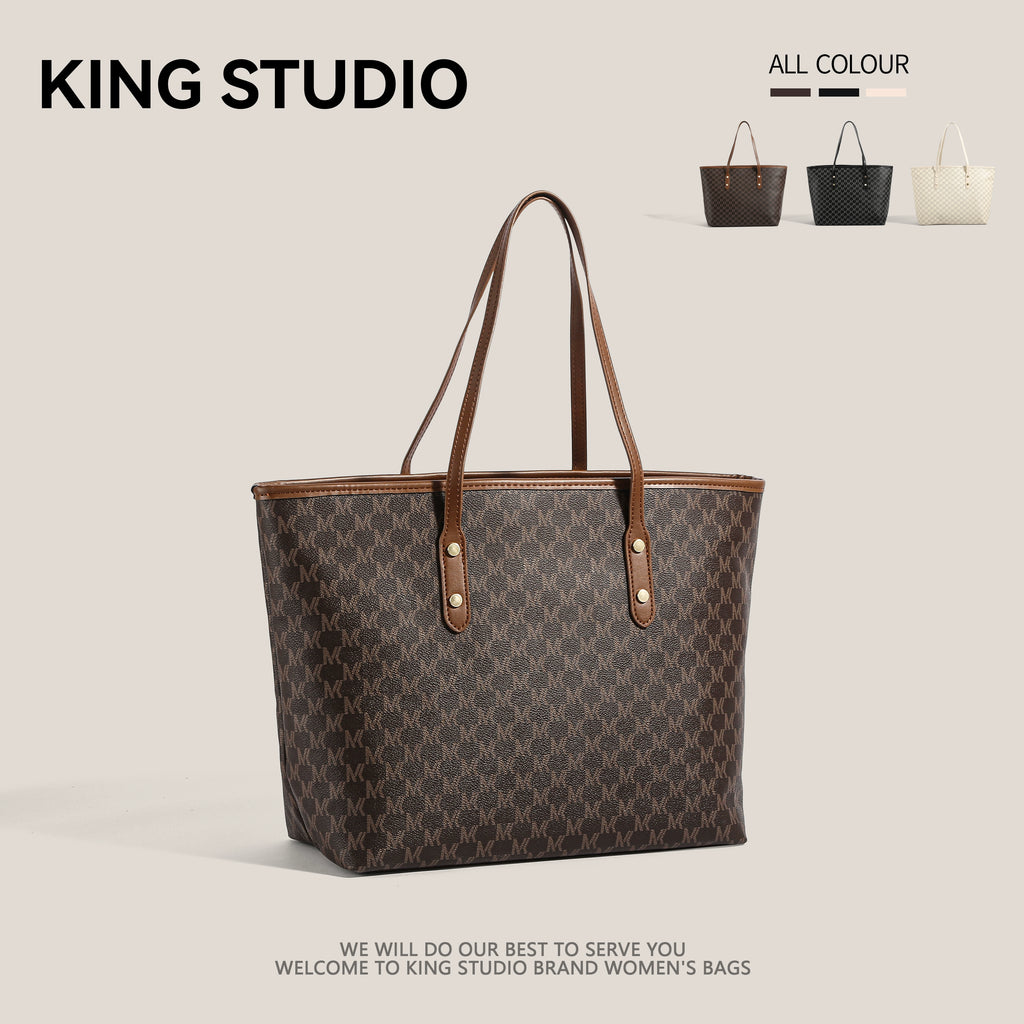 DrinKing High End Large Capacity Women’s Fashion Commuter Tote Bag