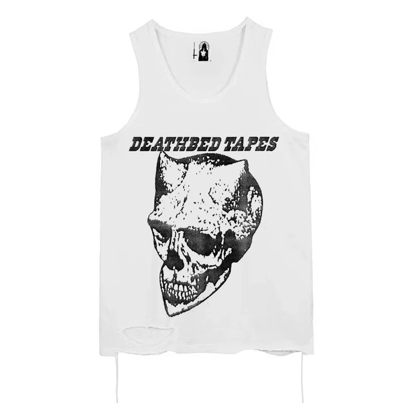 WETBODY Dark Punk Loose Sleeveless Vest