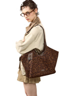 JACD Nomadic Wilderness Leopard Print Tote Bag
