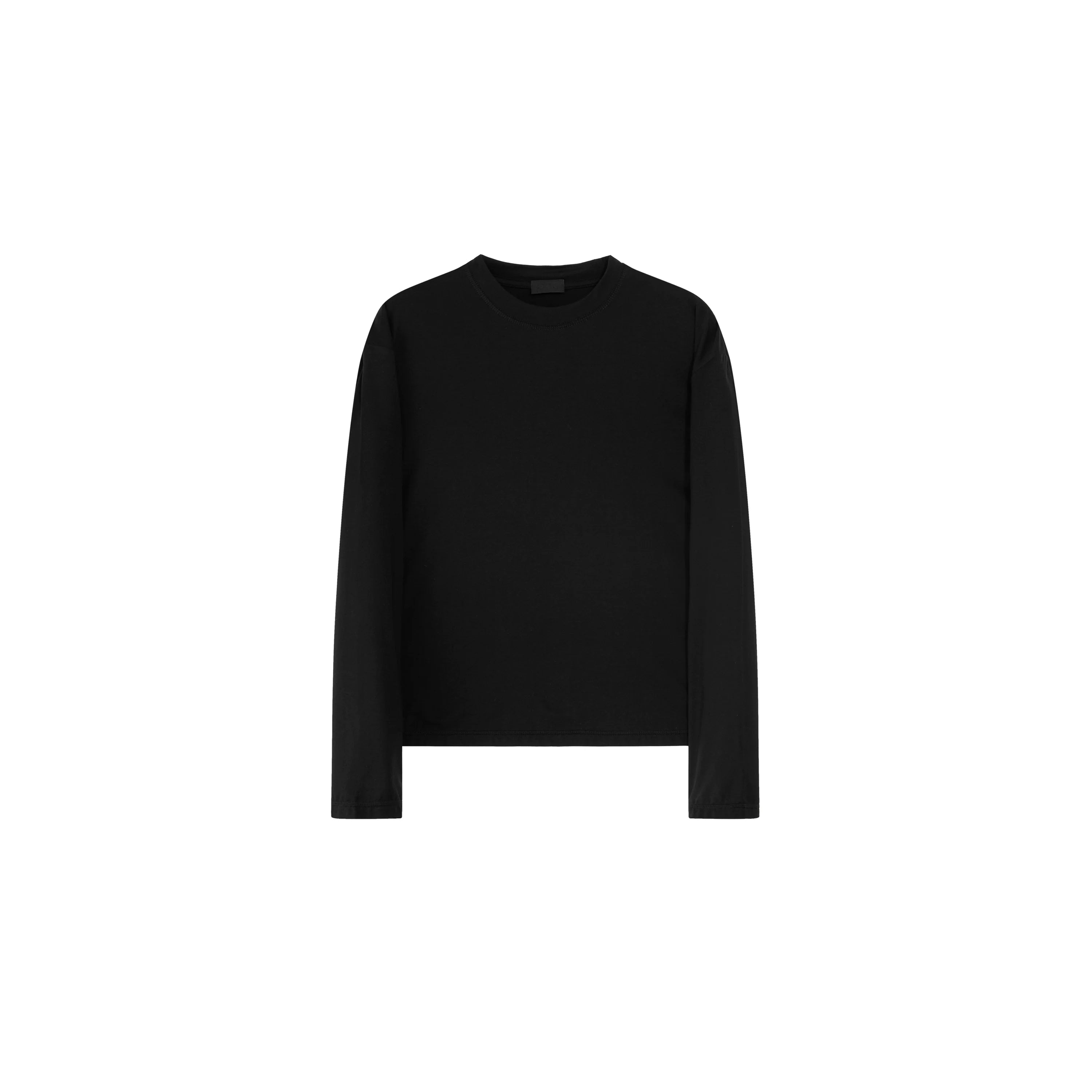 PLUS NO LOGO Simple Casual Versatile Soft Long Sleeve