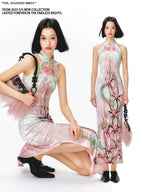 YEDM Retro Velvet Cheongsam Dress