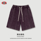 BE heavy 100% Cotton retro washed Shorts