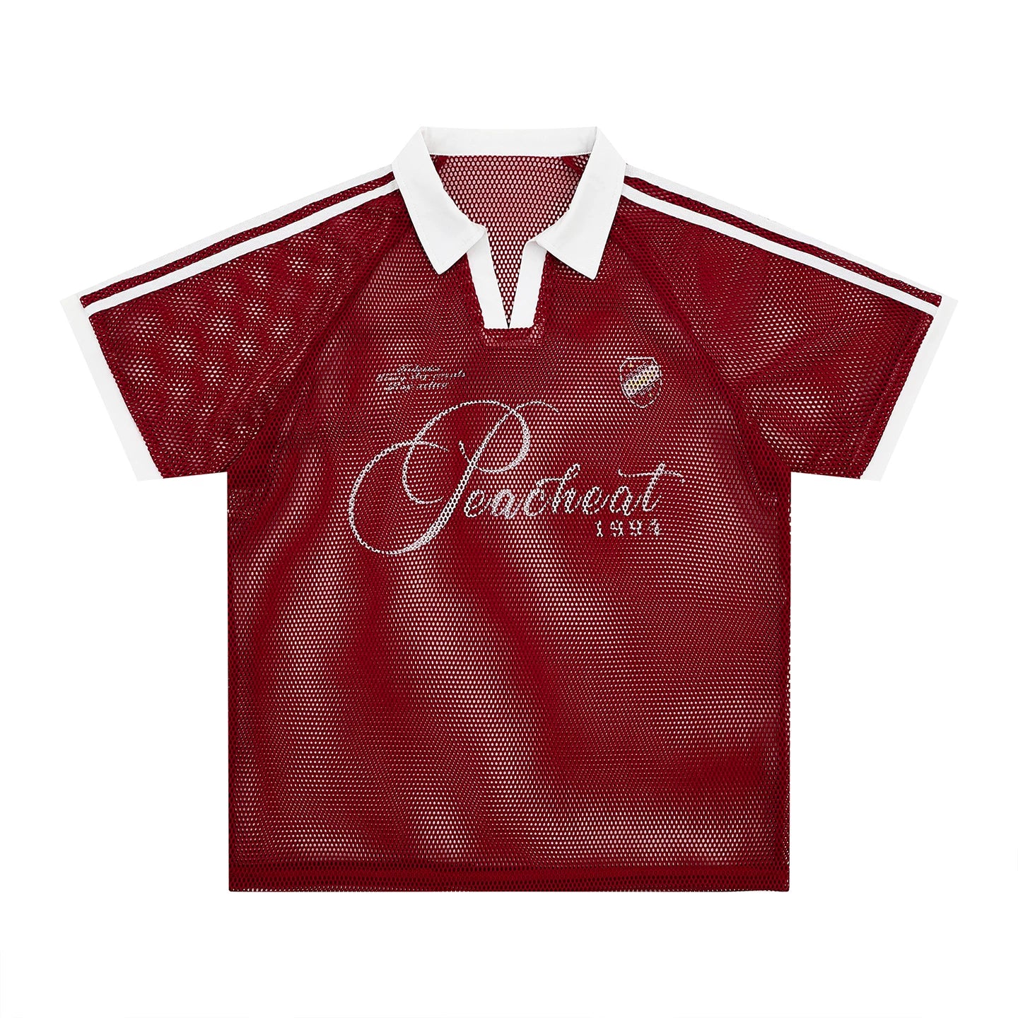 SIXMINU Street Sports Hollow Jersey Polo Shirt