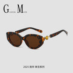 European Luxury Gem Cat Eye Sunglasses High End UV Style