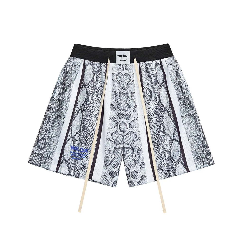 WildX Double Mesh Leopard Quad Shorts