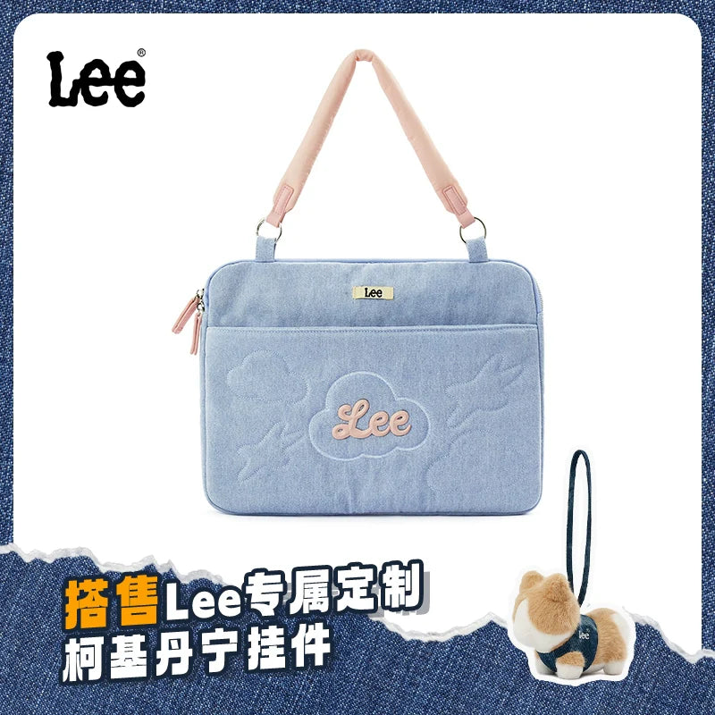 Lee Contrast Checked Tote Bag