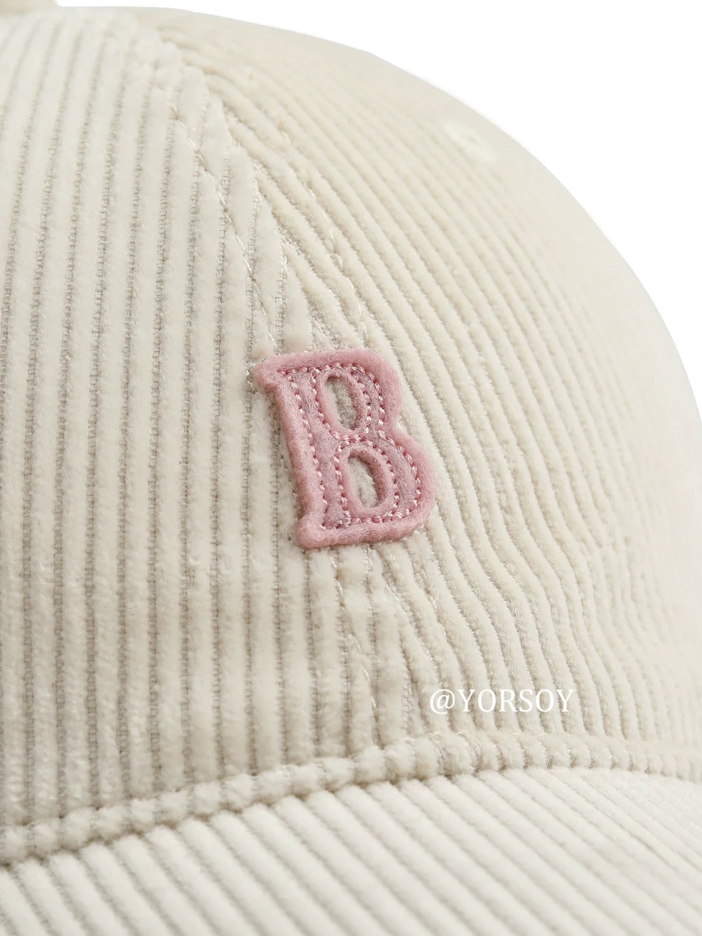 YORSOY Vintage Versatile Corduroy Cap