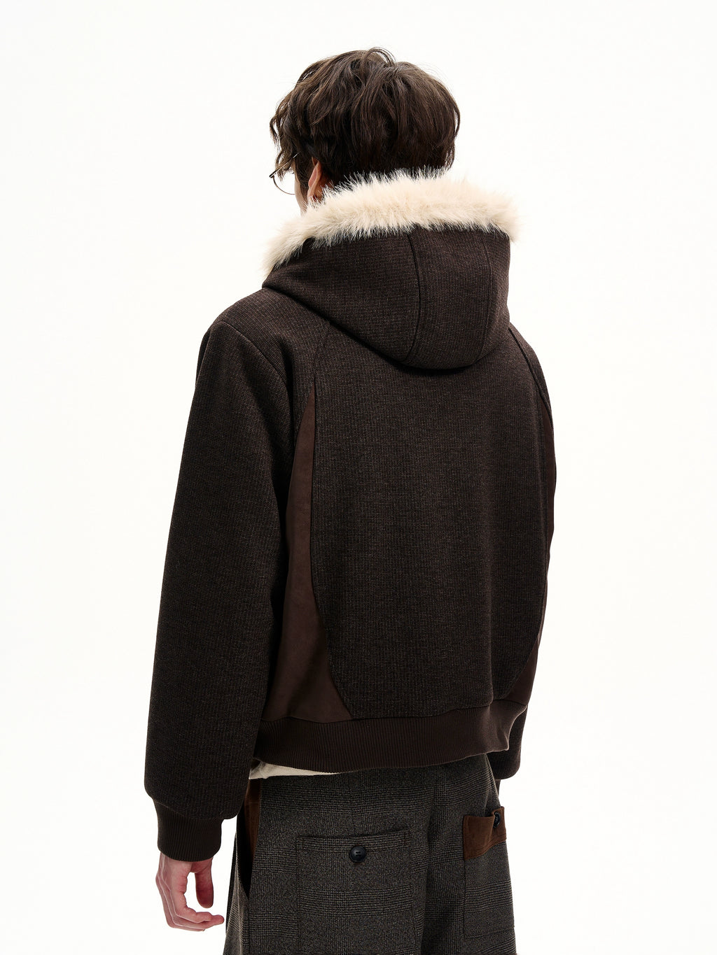 MaxDstr Horn Buckle Mountain Wool Coat