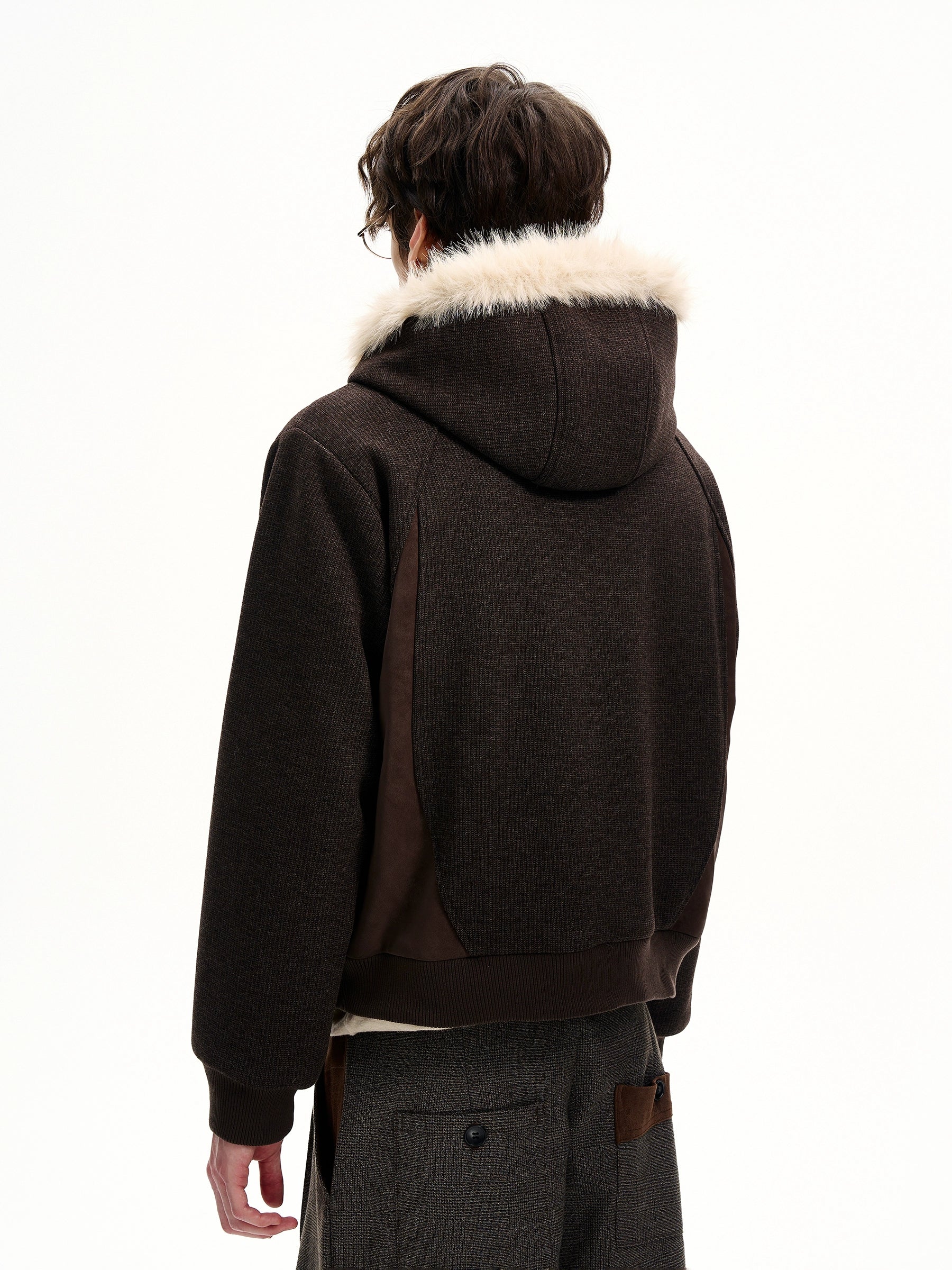 MaxDstr Horn Buckle Mountain Wool Coat