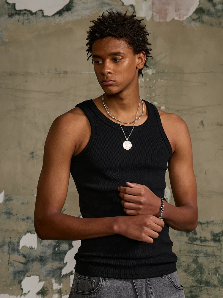 WildX Heavy Threaded Bottom Sleeveless Vest